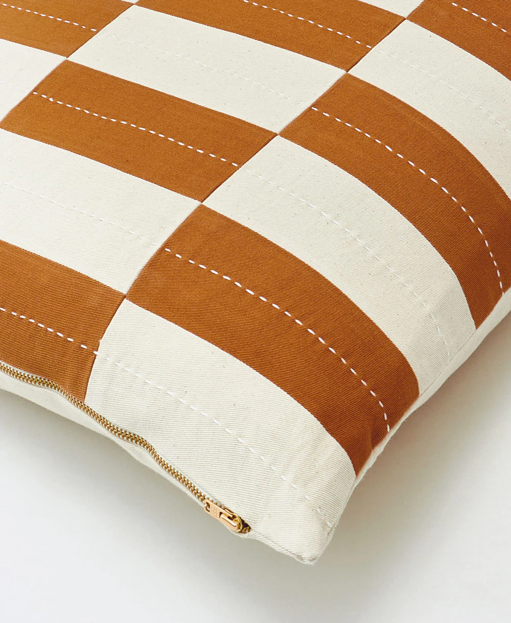 Checkered Throw Pillow - Image 5