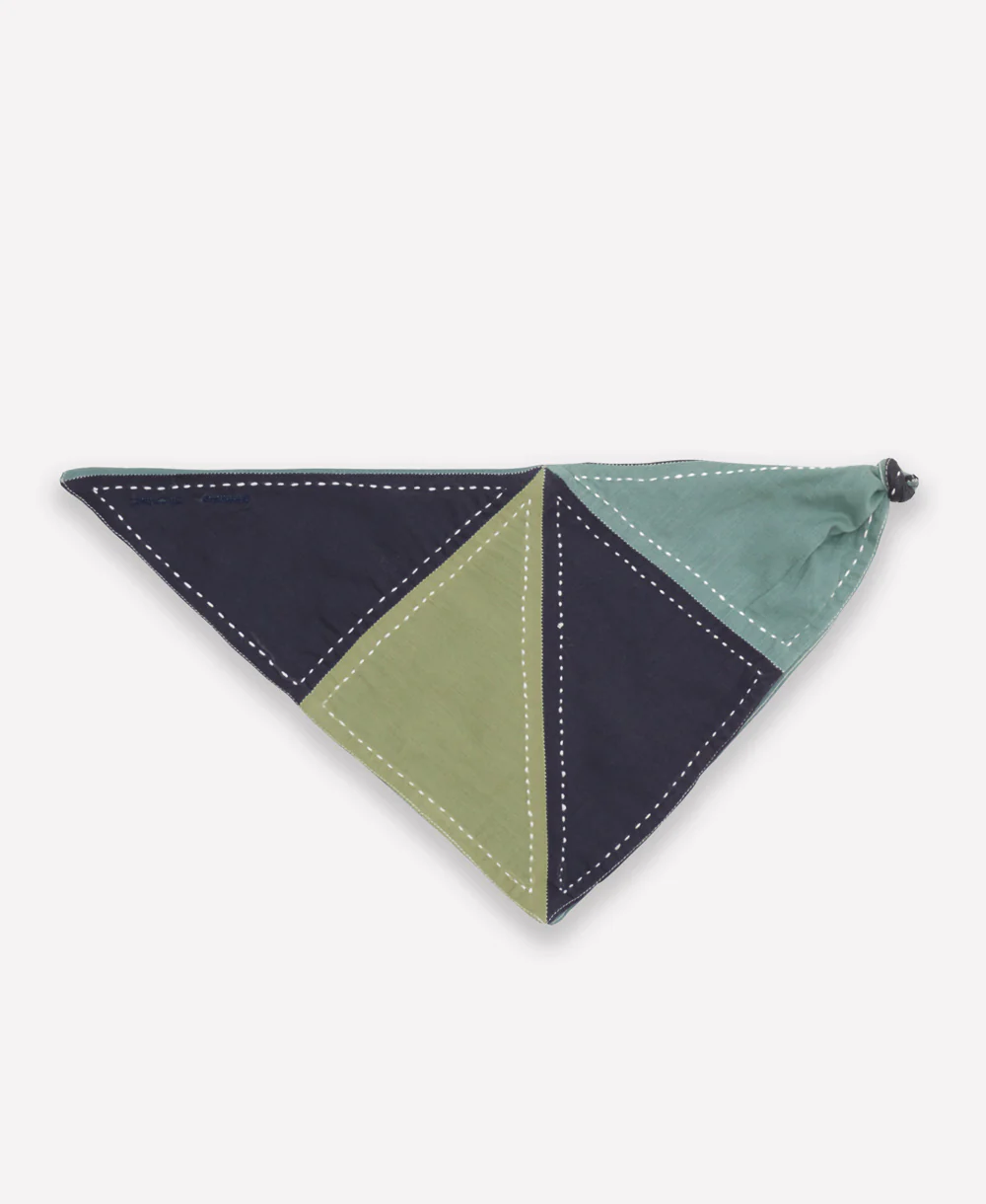 Colorblock Bandana Baby Bib - Image 9