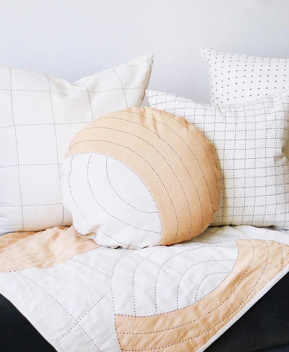 Crescent Round Pillow - Image 7