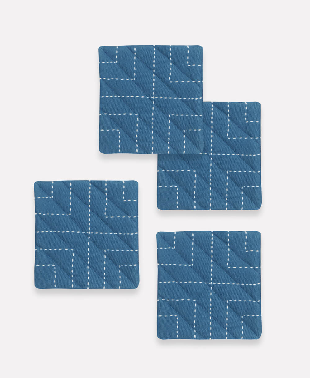 Fabric Coaster Set - Image 4