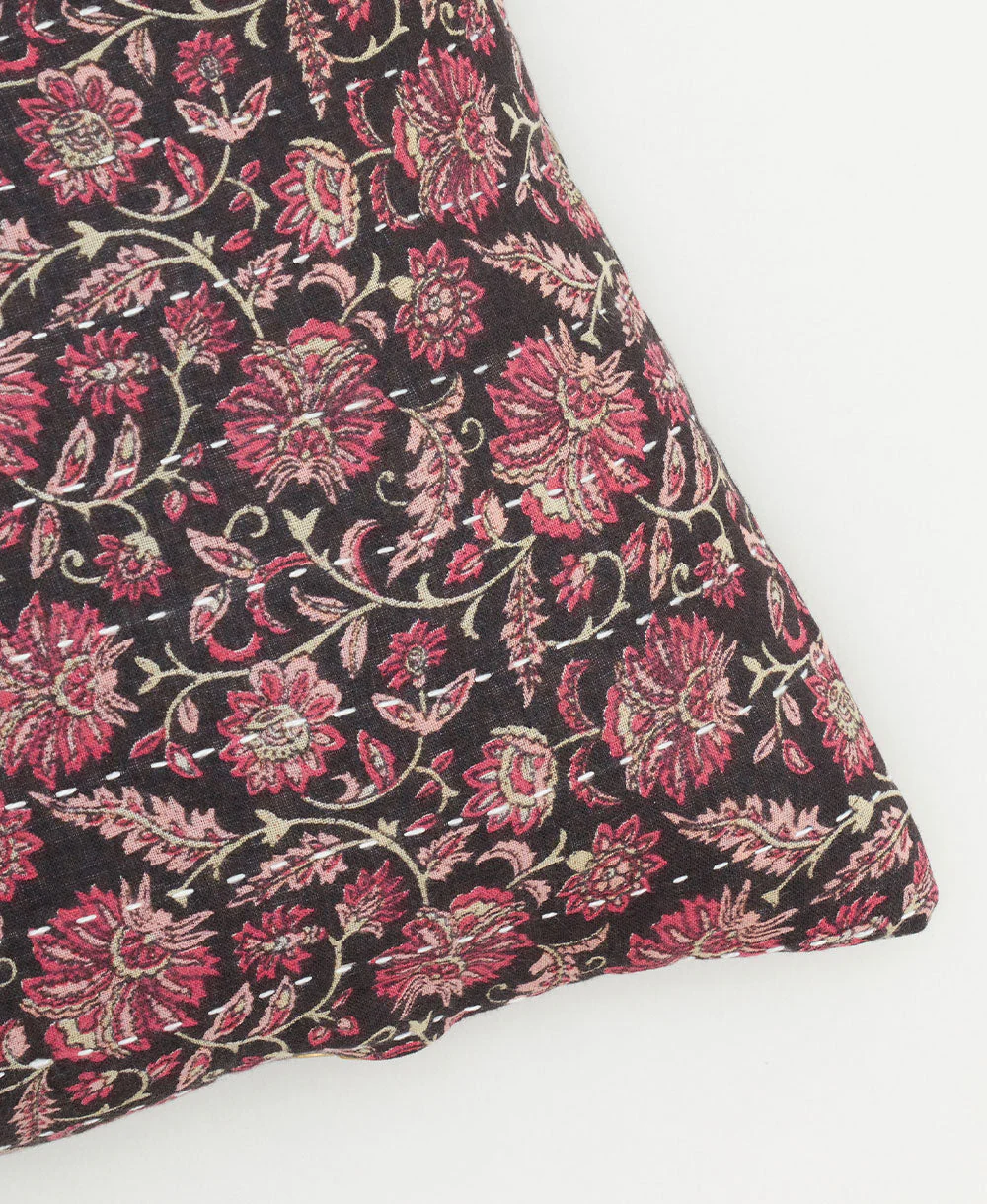 Kantha Lumbar Pillow - No. 250304 - Image 3