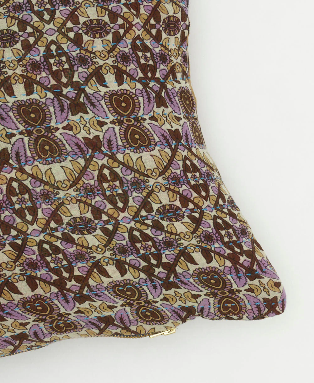 Kantha Lumbar Pillow - No. 250515 - Image 3