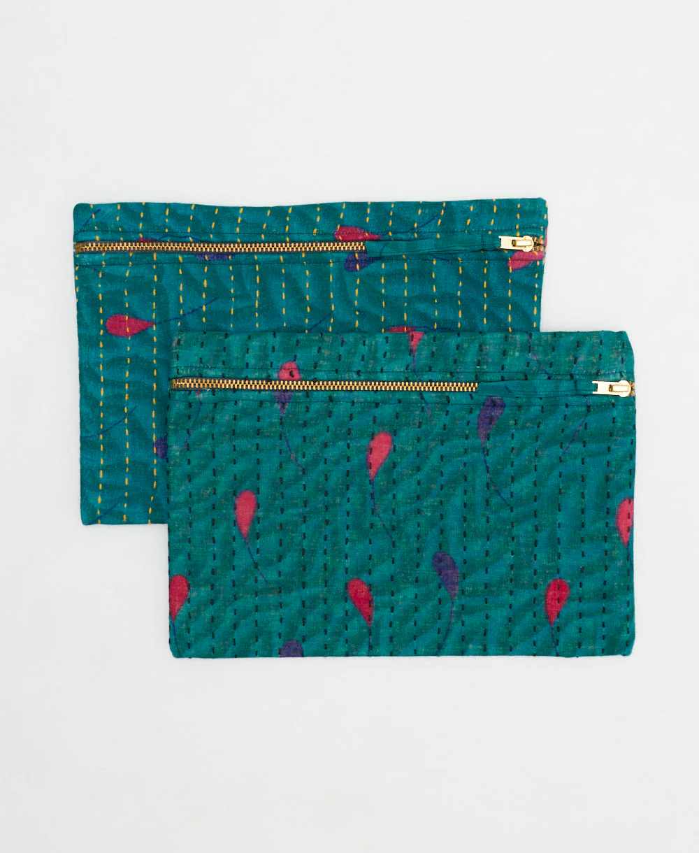 Kantha Pouch - No. 250624 - Image 3