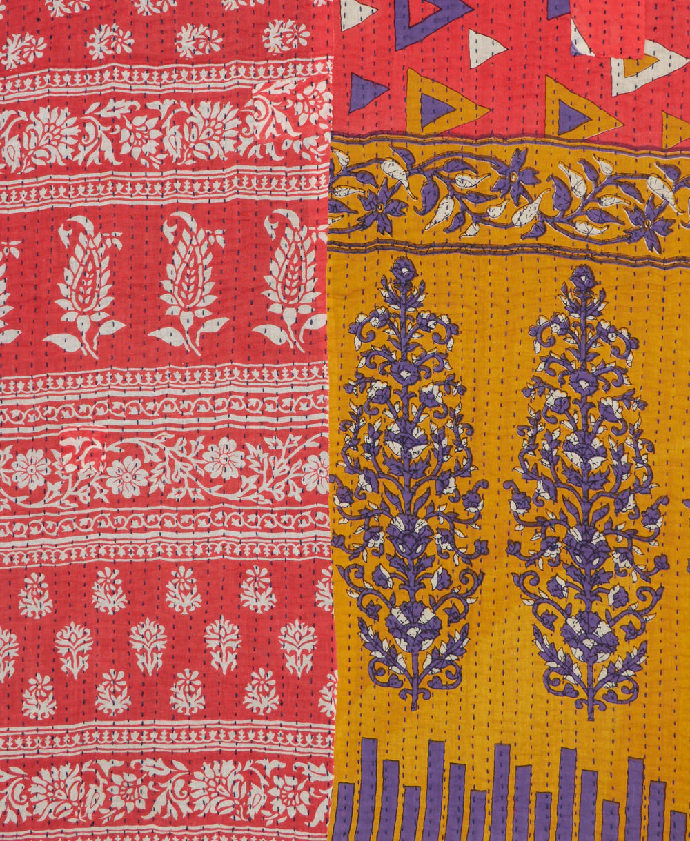 Kantha Quilt Throw - No. 250742 - Image 4