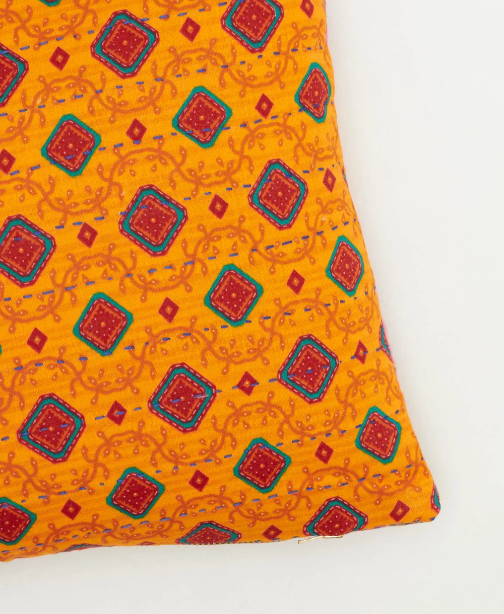 Kantha Small Pillow - No. 260113 - Image 3
