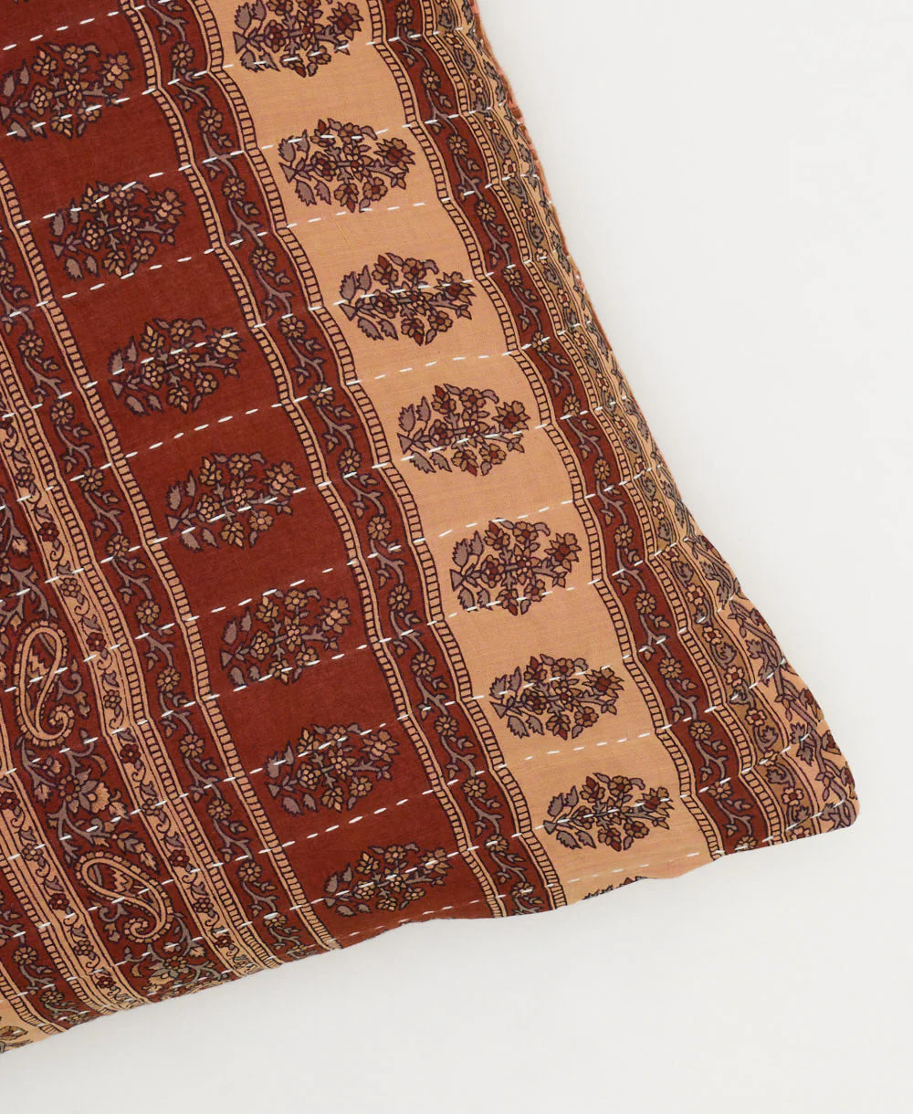 Kantha Throw Pillow - No. 250211 - Image 3