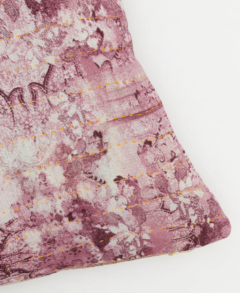 Kantha Throw Pillow - No. 250305 - Image 3