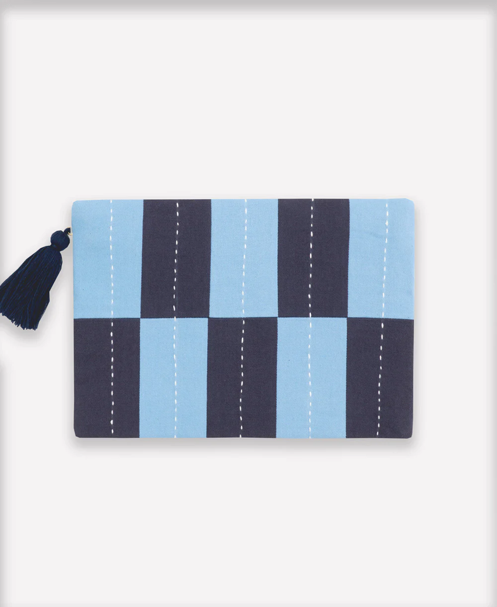 Lattice Pouch - Dusk Blue - Image 3