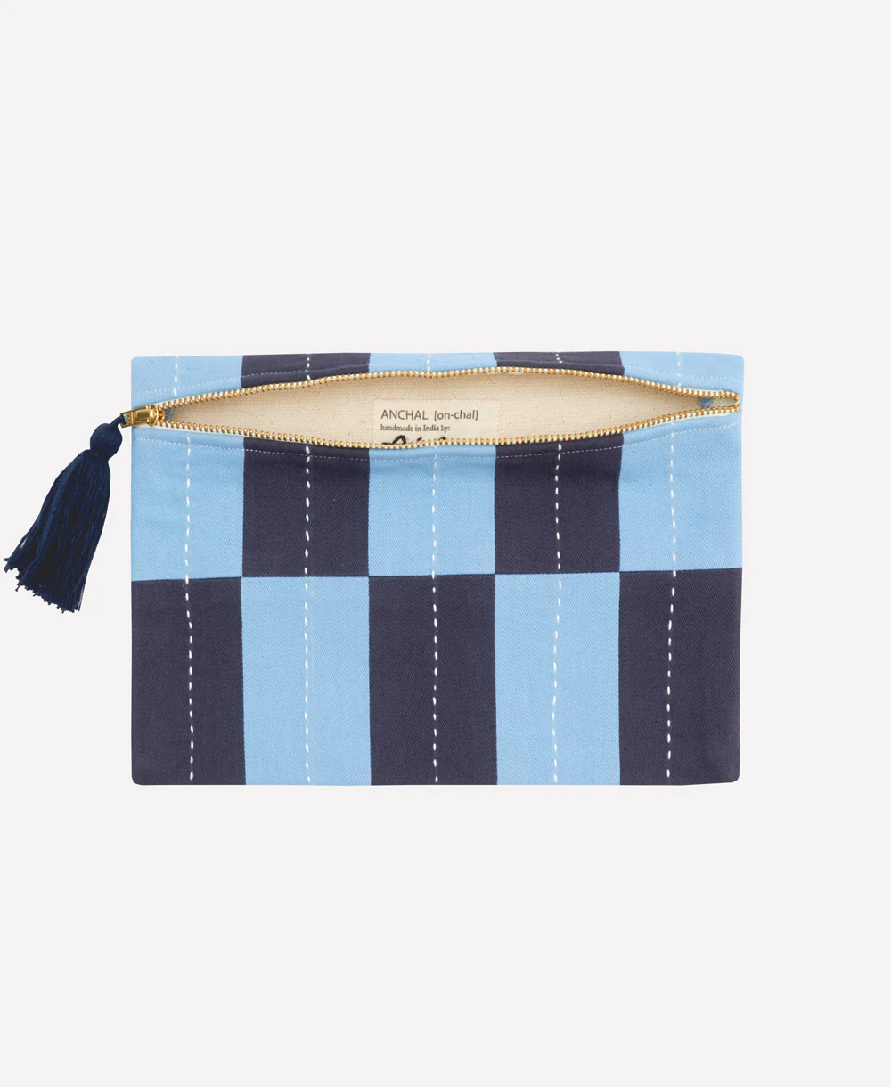 Lattice Pouch - Dusk Blue - Image 5