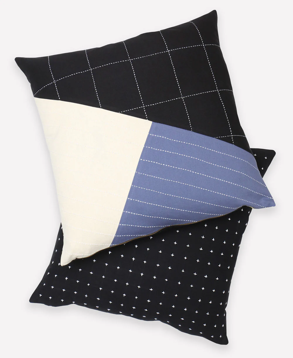 Medium Naari Colorblock Throw Pillow - Image 4