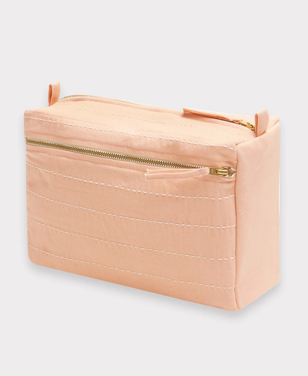 Pin-Stitch Large Toiletry Bag - Image 15
