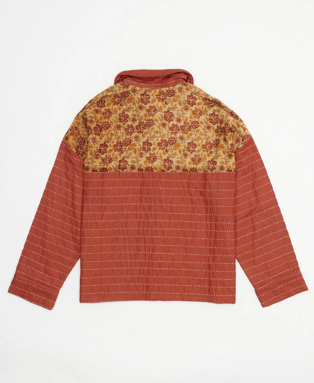 Quilted Chore Jacket - Rust - No. 240601 - Image 3