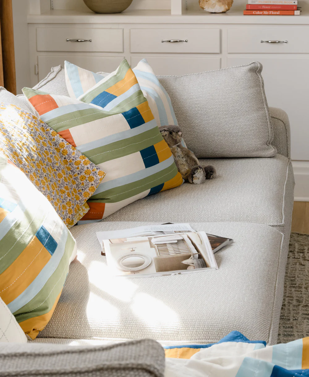 Stamp Throw Pillow - Image 3